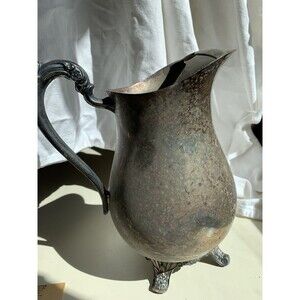 F. B. Rogers Silver Co 1883 Pitcher 3707 Ready For polish